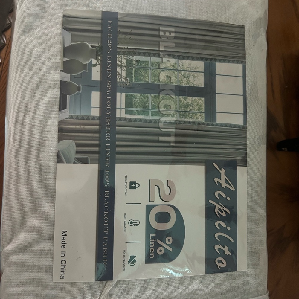 Aikito Linen Blackout Curtains